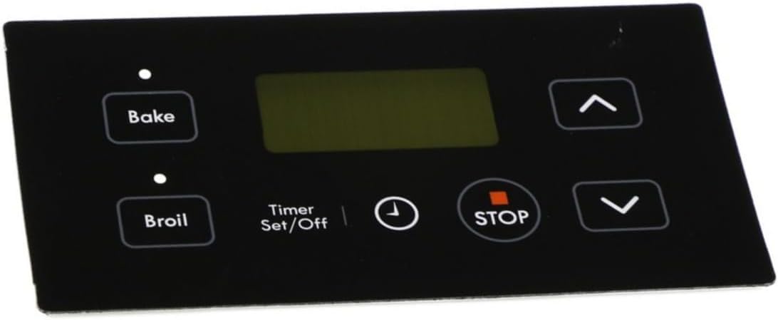 Replacement 316354402 Range Oven Control Overlay for Frigidaire
