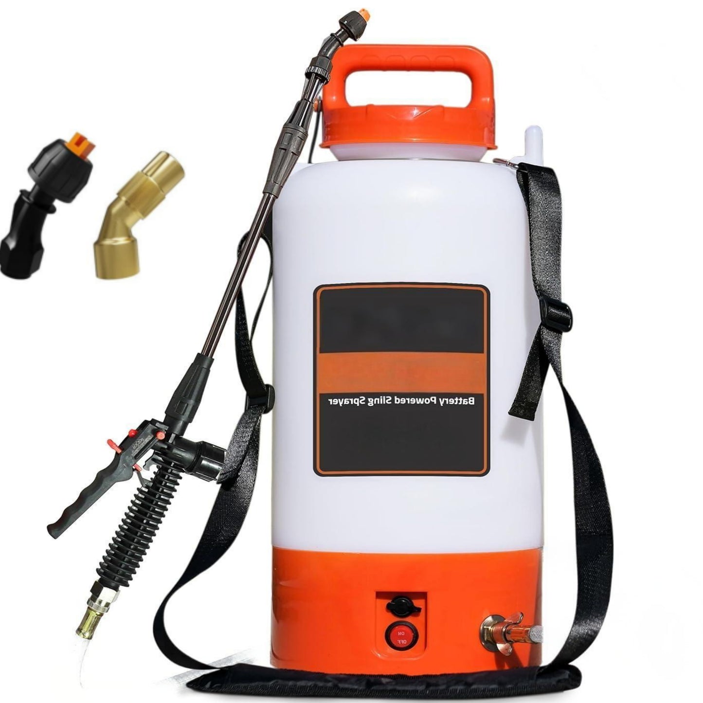 2 Gallon Battery Powered Fogger Machine Sprayer - Heavy Duty Electric Weed & Pest Control Sprayer