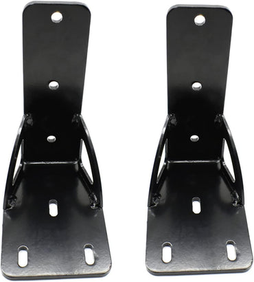 Awning Bracket Replaces 813402 50mm Wide 8mm Pre-drilled Holes Awning Bracket with Gusset - Pair
