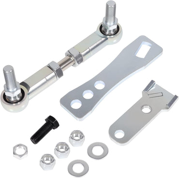 Transfer Case Linkage Kit for Jeep Cherokee XJ & Comanche MJ 1986-2001, Stainless Steel, Includes 'Z' Connecting Rod, Fixes Shifter Clunking & Prompts 4WD Failure