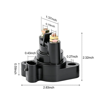 Starter Solenoid Relay Replace 0445-058 0445-036 for Arctic Cat ATV 400 450 500 550 650 700 1000 for UTV Prowler for Wildcat 1000 X4 Sport Trail