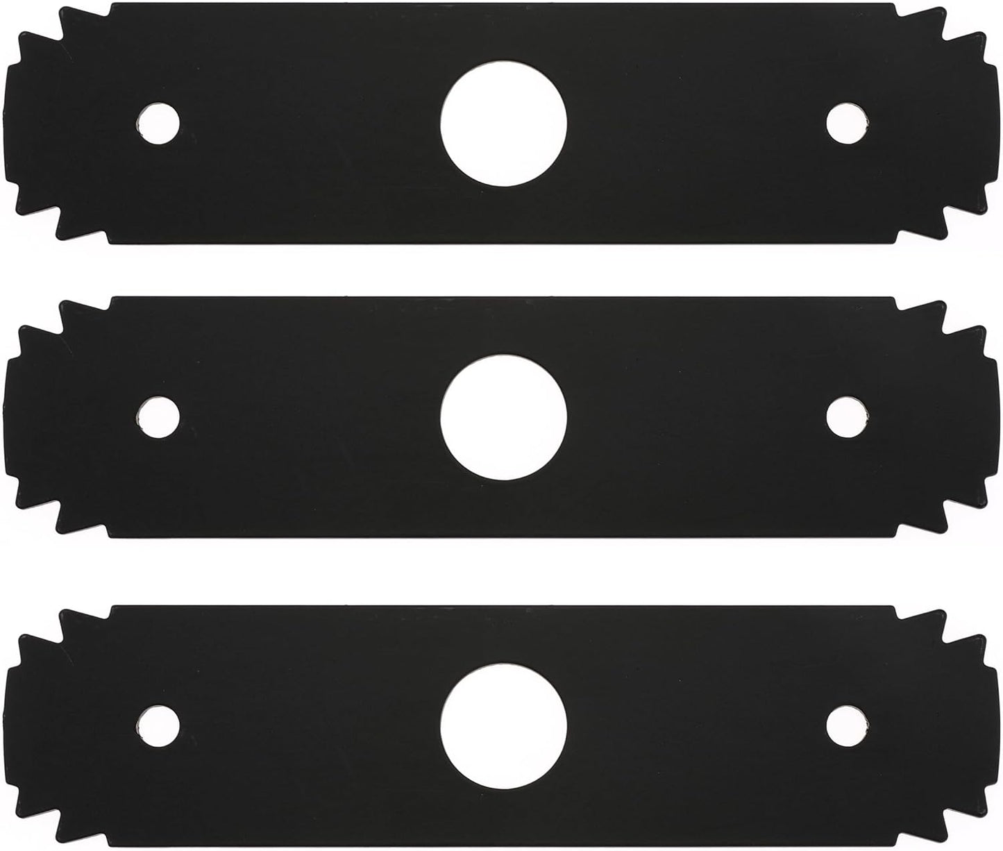 8 Inch Edger Steel Serrated Blade Replace AC04215 Reversible Heavy Duty Hardened Steel Edger Blade for Ryobi for Edgers UT50500 UT15518 RY15518 RYEDG11 P2310 P2300B 1" Center Hole (2)