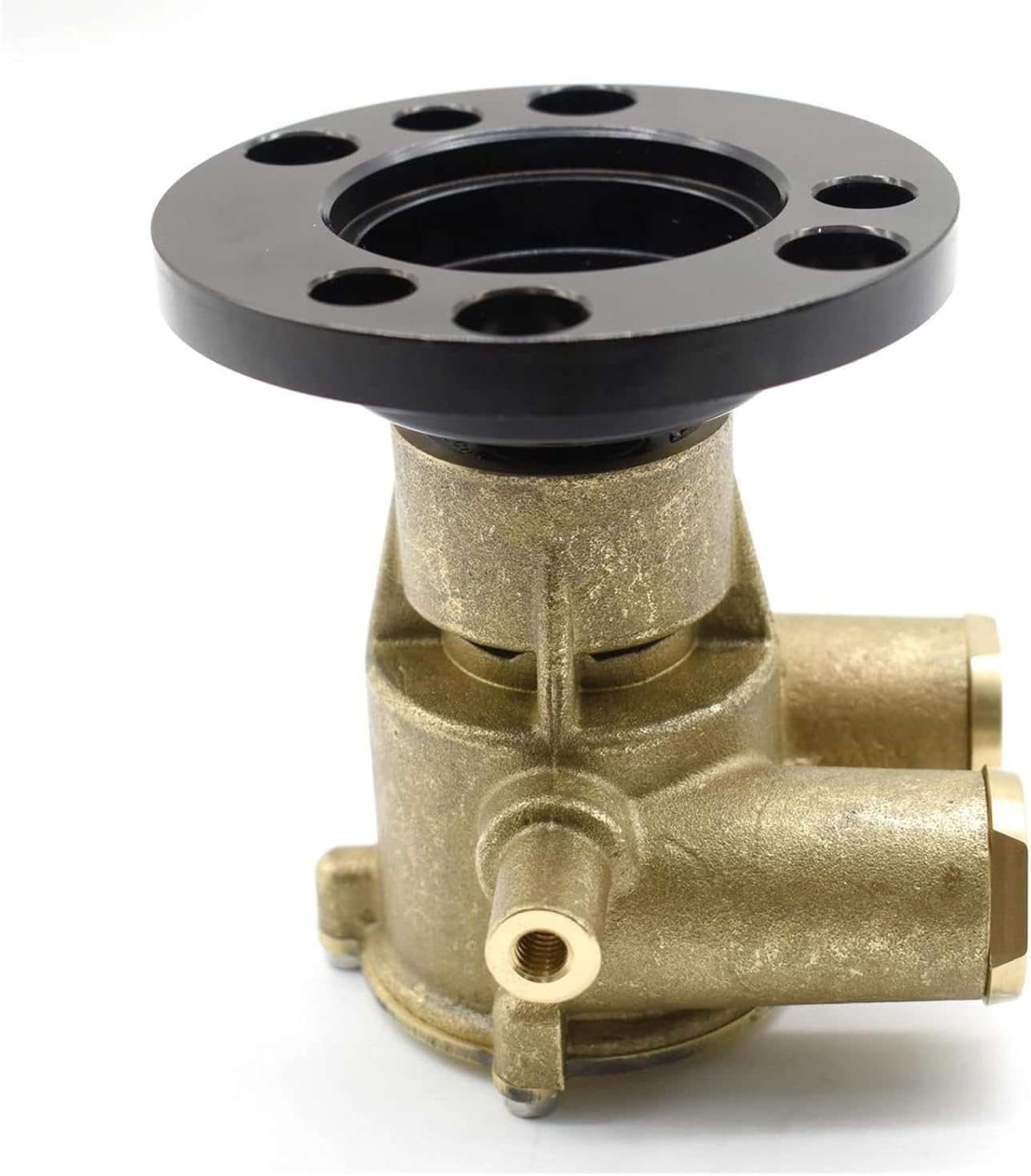 21214599 5.7 Crank Mounted Sea Water Pump for Volvo Penta Engines 4.3 5.0 5.7 Replaces 21214599 3862482 3812693 with Serpentine Belt Pulley