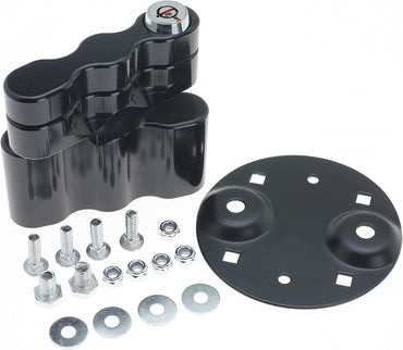 2Pack Pack Mount Lock with Keys Locking Pack Mount for Rotopax for RX-LOX-PM for LOX-PM Fuel Pack or Storage Box Water Pack Gas Can Mounts and for Fuel Standard Pack