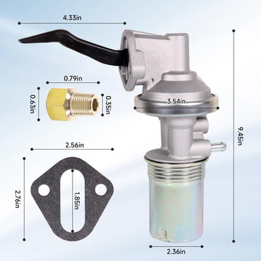 Fuel Pump Replace for Delphi MF0064 Compatible for Ford F250 F350 F100 M400 Ranchero Thunderbird