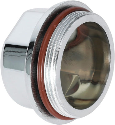 Hub Dust Caps, Axle Dust Grease Cap with O- Ring for Vortex 48355v, Boat, Nitro, E-Z, for Ranger Replace K71-G01-73, 21-261, 81143, for Marine for Dexter Trailer Hub Wheel, Silver (2)