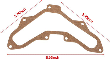 Valve Cover Gasket Replace 20-041-13-S, 20-041-04S, 475-006 for Kohler SV470 SV480 SV530 SV540 SV590 SV600 for Toro 136 74360 74370 74380(Pack of 4 Gaskets)