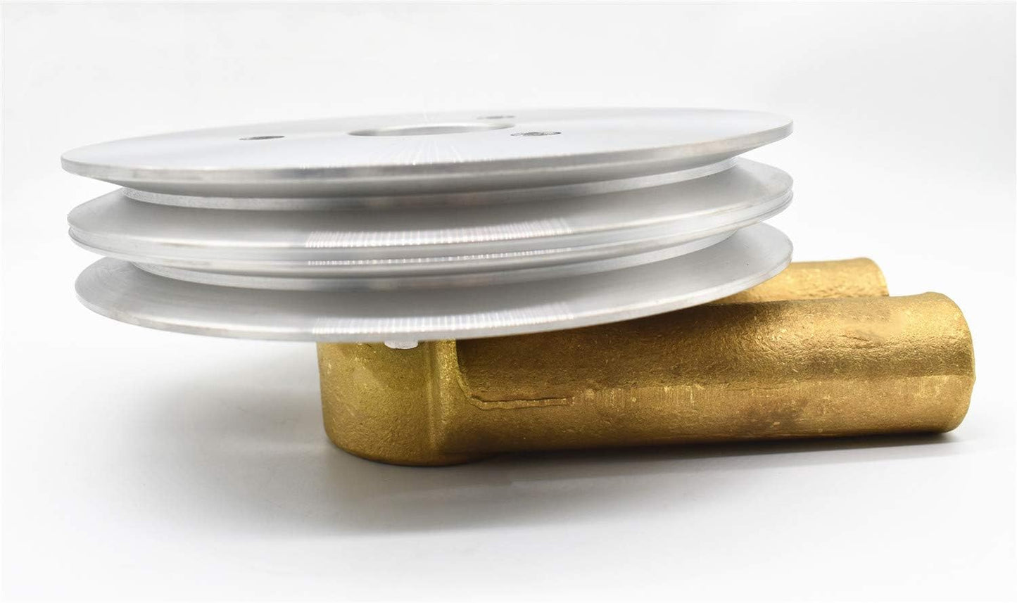 21214596 Sea Water Pump Compatible with Volvo Penta Belt Pulley 4.3 5.0 5.7 Engines Replace 21214596 3858229