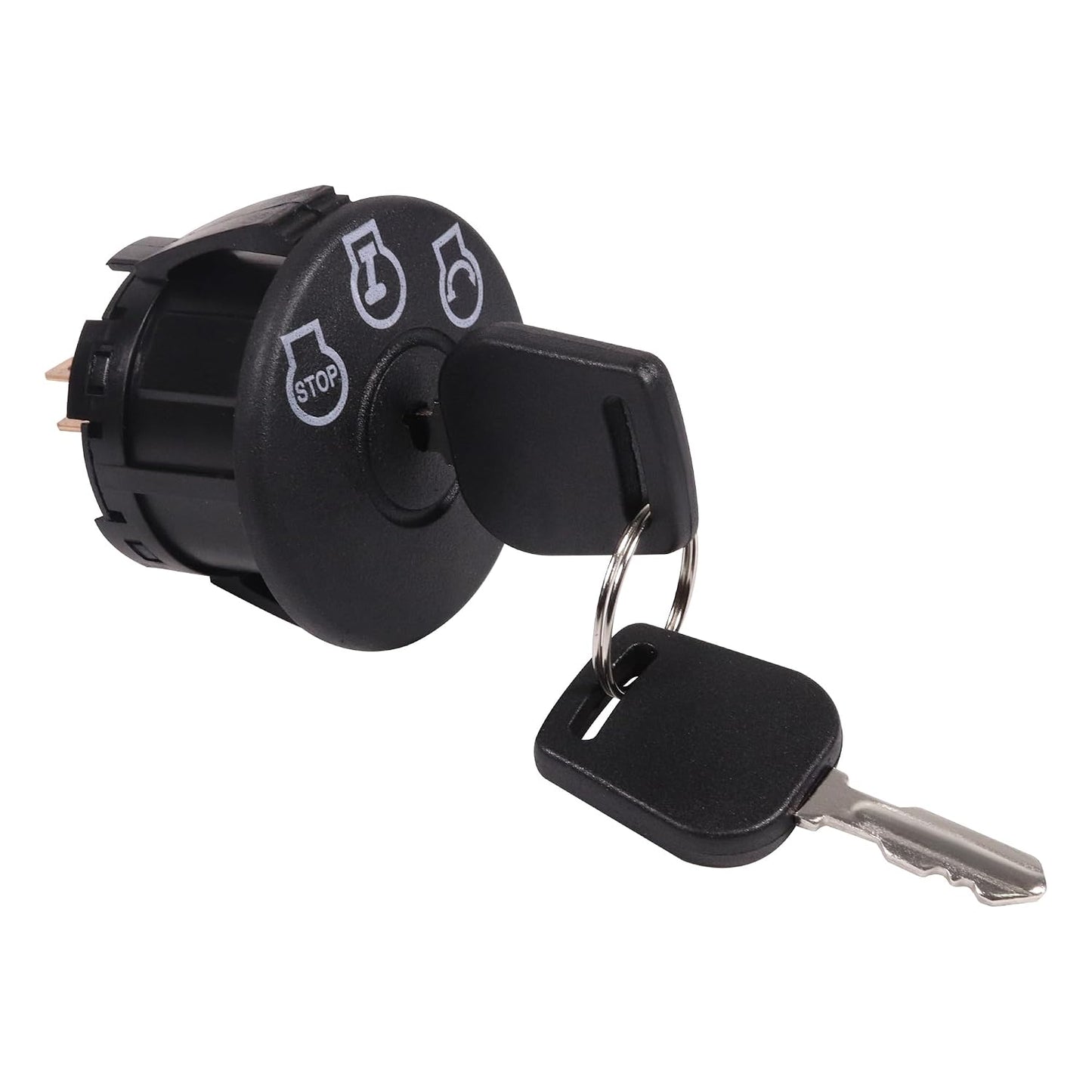 Ignition Switch with Keys Replace 925-04659, 725-04659, GY00191 for Craftsman LT5 CR12 for Bad Boy CZT Elite, MZ Magnum, Outlaw XP for Dixie Chopper LT2000 LT2200 3066LP