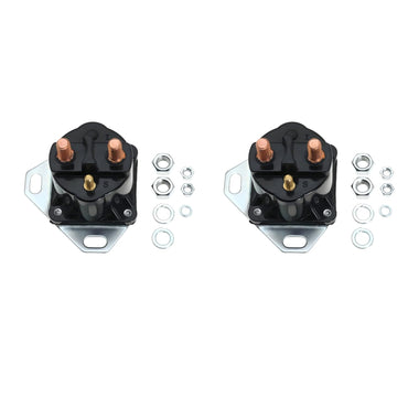 Starter Solenoid Relay Switch for Ford F150 F250 F350 F450 F550 E150 E250 E350 Escort Bronco Mustang Ranger Replace SS598T SW1951C SW1507 SW1507ADP SW1951 SW1951A SW1951B 2PC