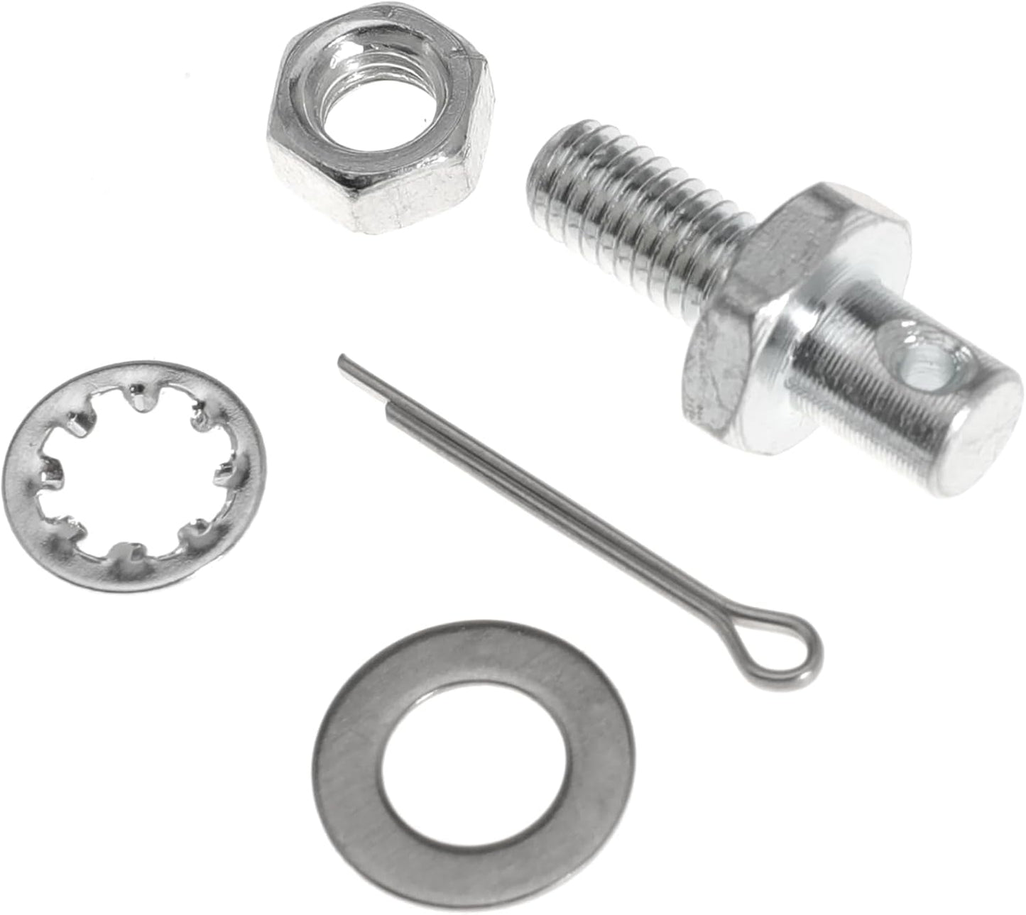 Throttle Transmission Kickdown Cable Bracket 8009 Stud Kit for TH350, 700-R4 and 200-4R Cable for Edelbrock Performer Carburetor for Thunder AVS Quadrajet-style Carburetor for Chevrolet 1977 and later