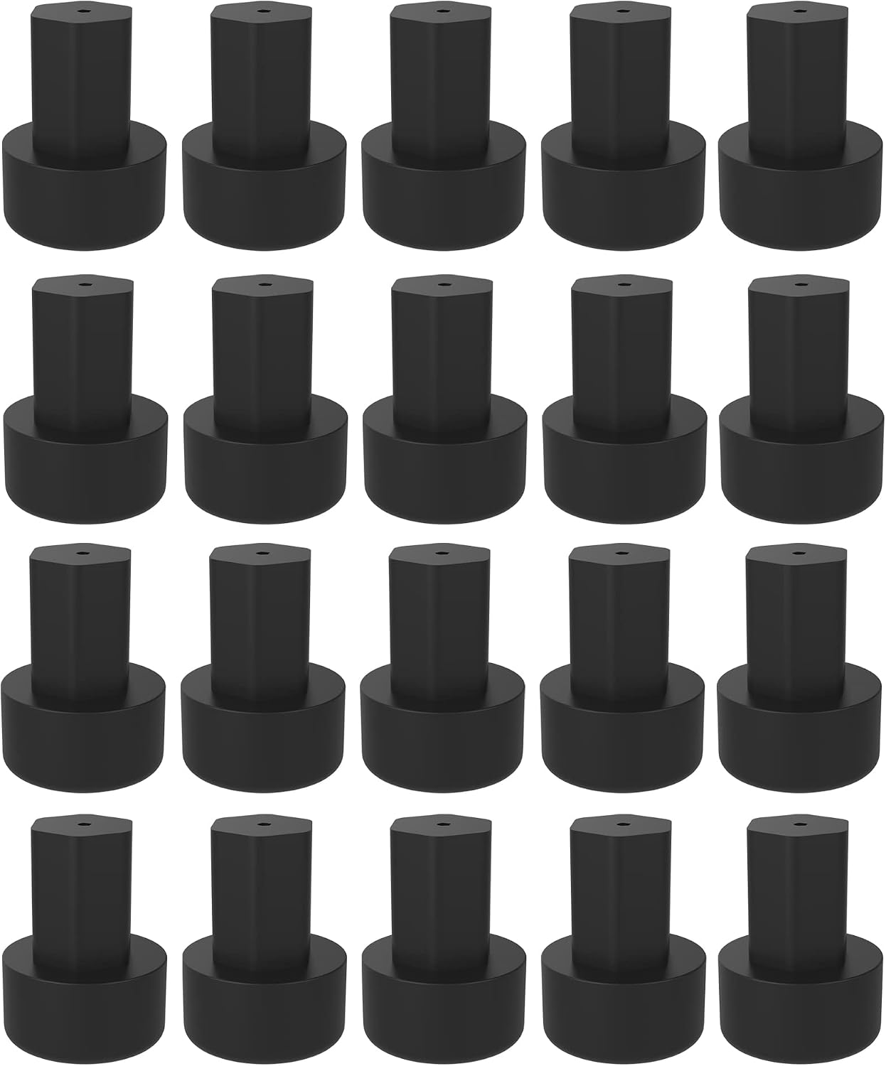 Grate Rubber Feet Replaces W10919249 SDA-00189300 Stove Gate HP Rubber Bumper for Kitchen Aid for Jenn Air Gas Range Burners Cooktop Grills, 10 Pack