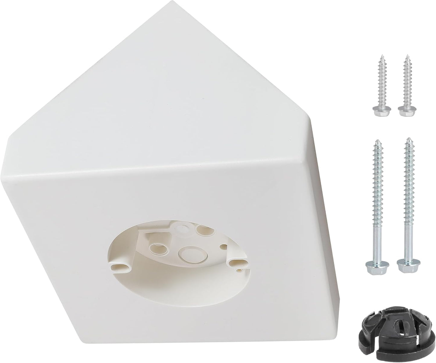 Ceiling Fan Light Fixture Mounting Box Fan Mounting Bracket FB900 Ceiling Fan Angle Mount for Cathedral Ceiling Angles of 80°and Up (2Pack)