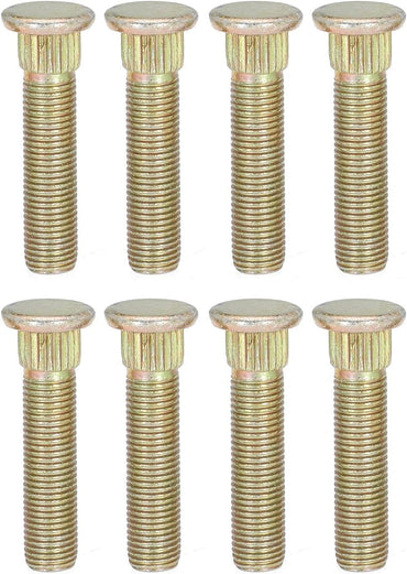 Front Wheel Stud for Polaris for Ranger for Crew for RZR for Sportsman for Trail ACE XP XP4 RZR 4 570 700 800 900 2002-2022 Replace 7517871, 3/8" x 24 Thread x 1-3/4" Long (16PCS)