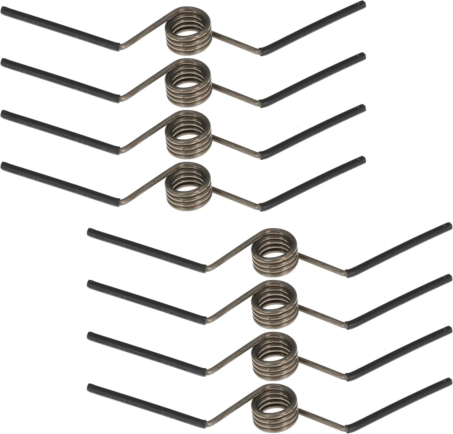 Self Opening Door Hinge Spring Self-Opening Hinge Springs Reverse Acting Fit 1/2" and 5/8" Radius Hinges (4)