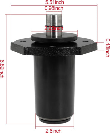 Spindle Assembly Replace 59202600 58810800 for Ariens Gravely Replace 59215400 | For Master 152Z 252Z 260Z 272Z 320XDZ 44Z, For Pro Turn 252 260 272, For Zero Turn 48 Inch Deck