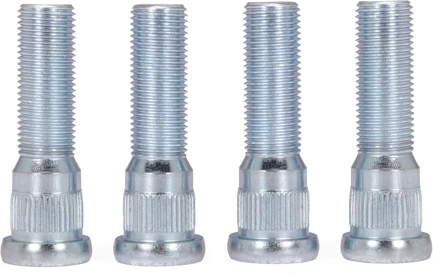 6Pcs Wheel Stud for Trailer for Lippert Axles 2000 lb to 3500 lb for Dexter 4400 lb with 1/2"-20 UNF Thread Size 0.617" Spline, 0.77" Head 2.19" Length