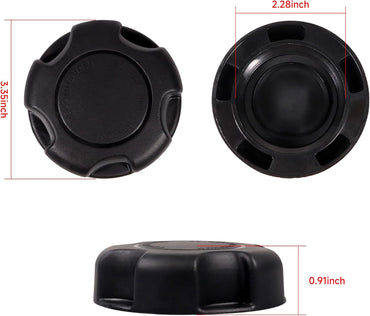 Fuel Cap Gas Cap for Polaris RZR Ranger Sportsman General Ranger RZR 1000 900 800 700 500 570 500 Turbo ETX M1400 5439075 5433687 2521751, Pack of 2