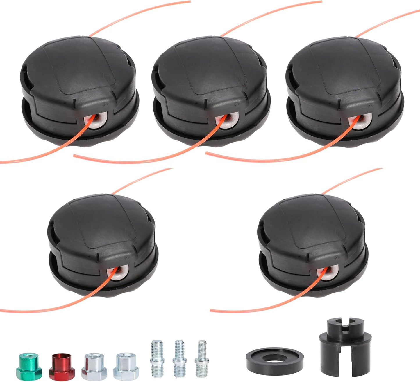 Trimmer Head for Echo Weed Eater PAS210 PAS211 PAS225 PAS230 for Echo Speed Feed 400 SRM210 SRM211 SRM225 SRM230 for SHINDAIWA C230 C242 C2510 10PCS