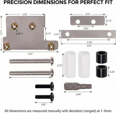 Front CRV Radar Sensor Protector for Honda CR-V 2023-2025 Anti Theft Protect Cover(Style B)
