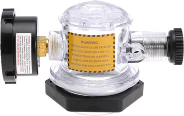 273564Z Manual Air Relief Valve For Pentair For Triton II, Triton C, TR100C TR140C Pool Spa Sand Filters For Pool Spa Sand Filter Air Relief Valve Assembly