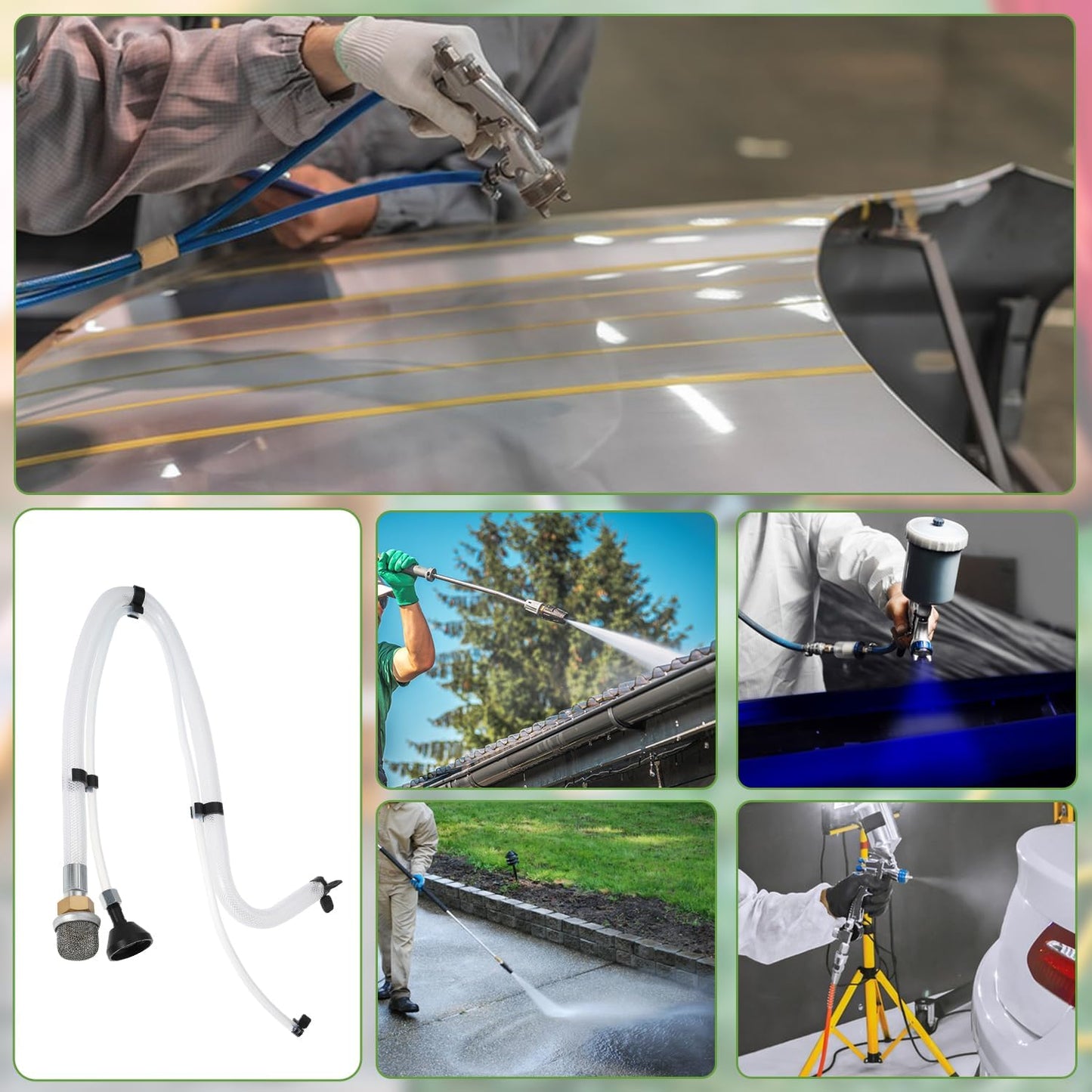 Suction Tube Kit for Graco for Magnum X5 Project Painter Plus X7 ProX17 ProX19 Stand Model Paint Sprayer