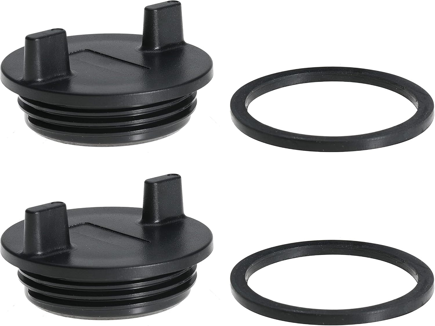 Fuel Deck Fill Cap Replaces 0126DP0BLK for Perko 1313 and 1314 Series for Seachoice 32011 for Ranger Brass Non-Locking Cap