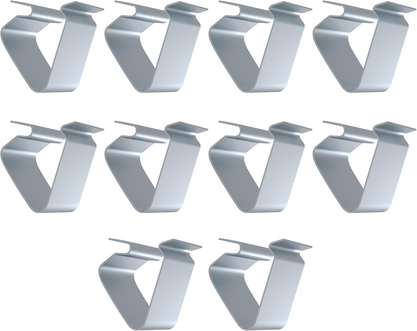 RV Window Screen Clips Stainless Steel Spring Bail Retainer Clips for RV Windows, Doors, Garage, and Patio Screens, 20PCS