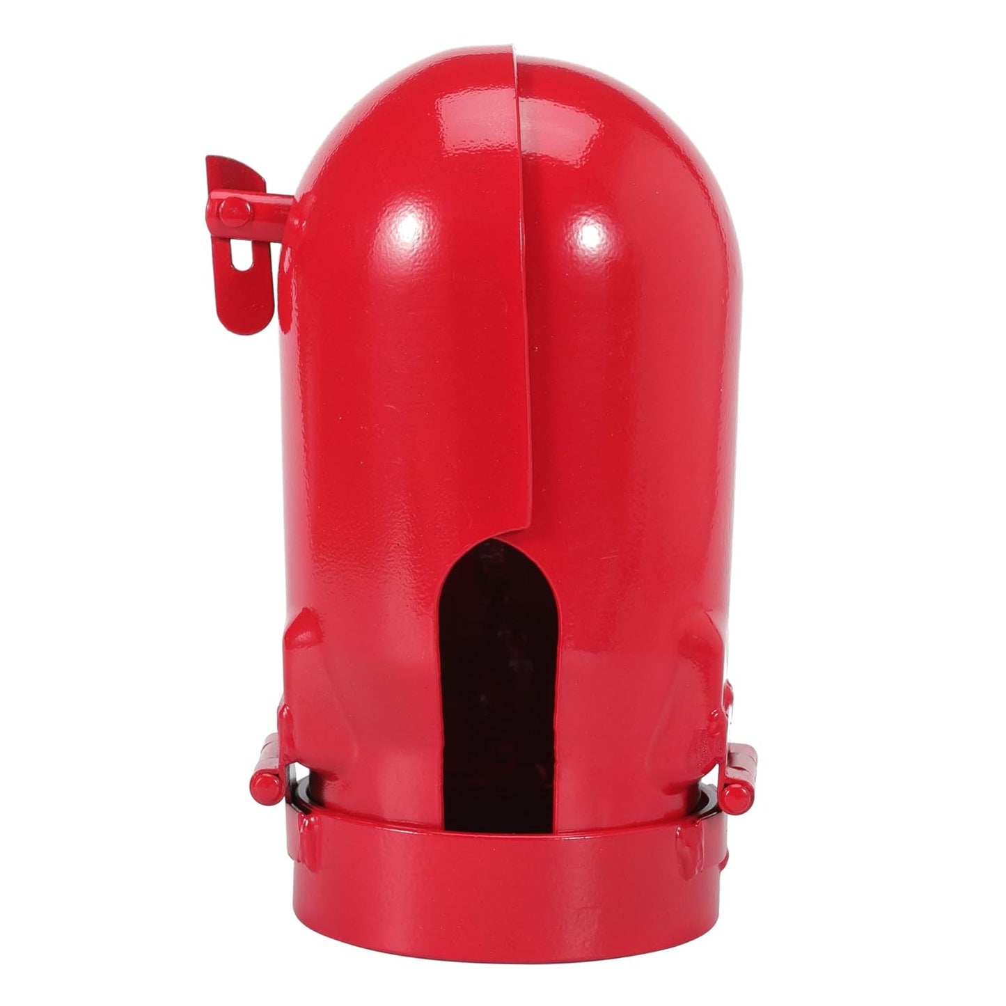 Acetylene Cylinder Regulator Protector Safety Cap 3-1/8” x 11 High Pressure Gas Cylinder Tank Valve Protection Cap, Fall-Proof Steel Gas Cylinder Cap for Storage Transport