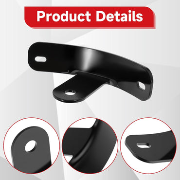 Rear Side License Tag Plate Mount Bracket Curved Holder for Harley for Davidson for Sportster 48 72 for Iron 883 1200 for Nightster for Roadster 1993-Up for 1/2" Shock Mount