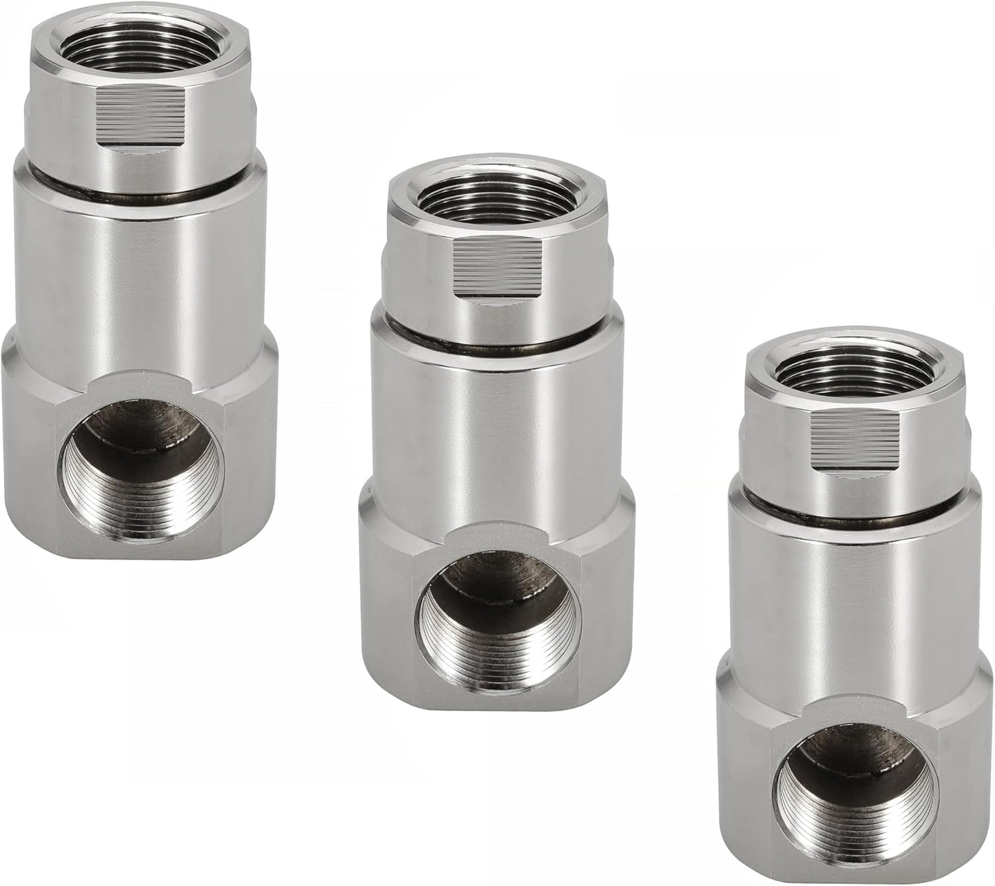 1 inch Swivel Hose Reel Fitting, Pack of 5 | Industrial and Home Use, Steel Hose Reel, With Grease Zerk, Replace 9SS16FP100XFP100-Ni-AL #5044