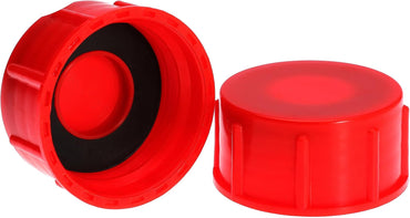 Gas Can Cap Replacement Red Coarse Thread Cap Solid Transportation Gas Can Caps Prevent Fuel Leakage
