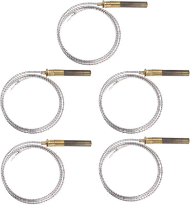 36'' 750mv Thermopile Generators for Fireplace Gas Ovens/Grills/Boilers/Water Heaters Frying Furnace 750℃ Millivolt Thermocouple