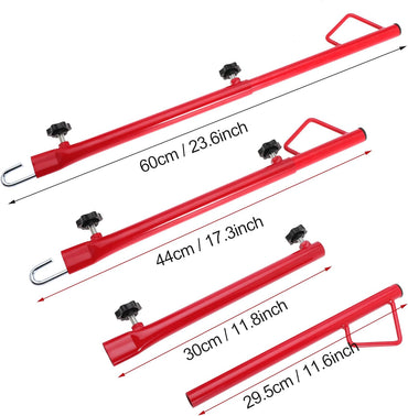 Hatch Jammer Auto Body Repair Tools Retractable Support Rod Holder Replace 17100 for Car Trunk Lift Gate Support Automotive Polishing Trunk Support Car Door Fixing, 2 PCS