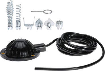 Drain Cleaner Cutter Head Air Foot Pedal Switch For Spartan Air-activated Drain Cleaning Machines For Ridgid K-400 K-380 K-3800 K750 K-7500 For Electric Eel For General For Trojan with 8' Long Hose