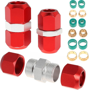 Air Conditioning Repair Splice for Dorman 800-640 800-641 800-642 5/8 inch 3/8 inch 1/2 inch Line Splice A/C Line Splice Repair Tools Connector Kit