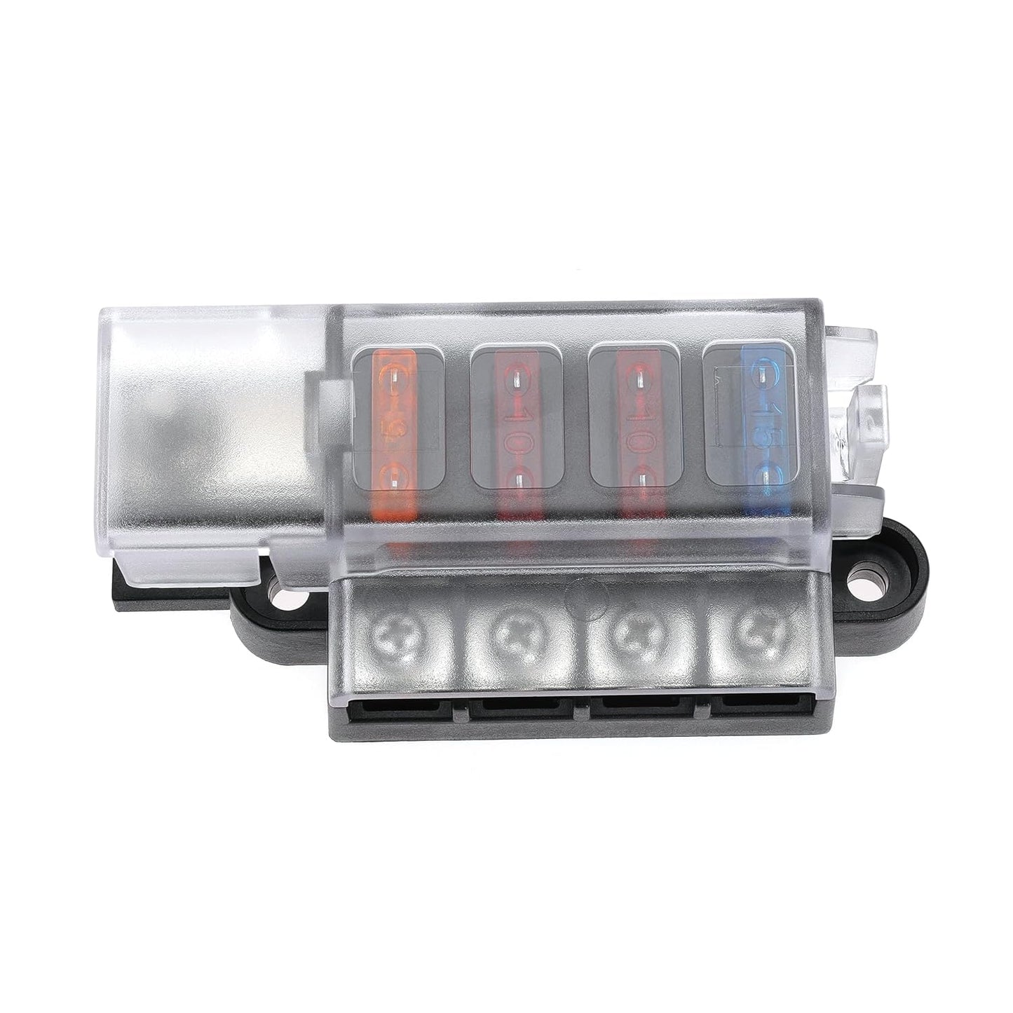 4 Circuit Fuse Block for ST Blade #5045 with Cover for Marine