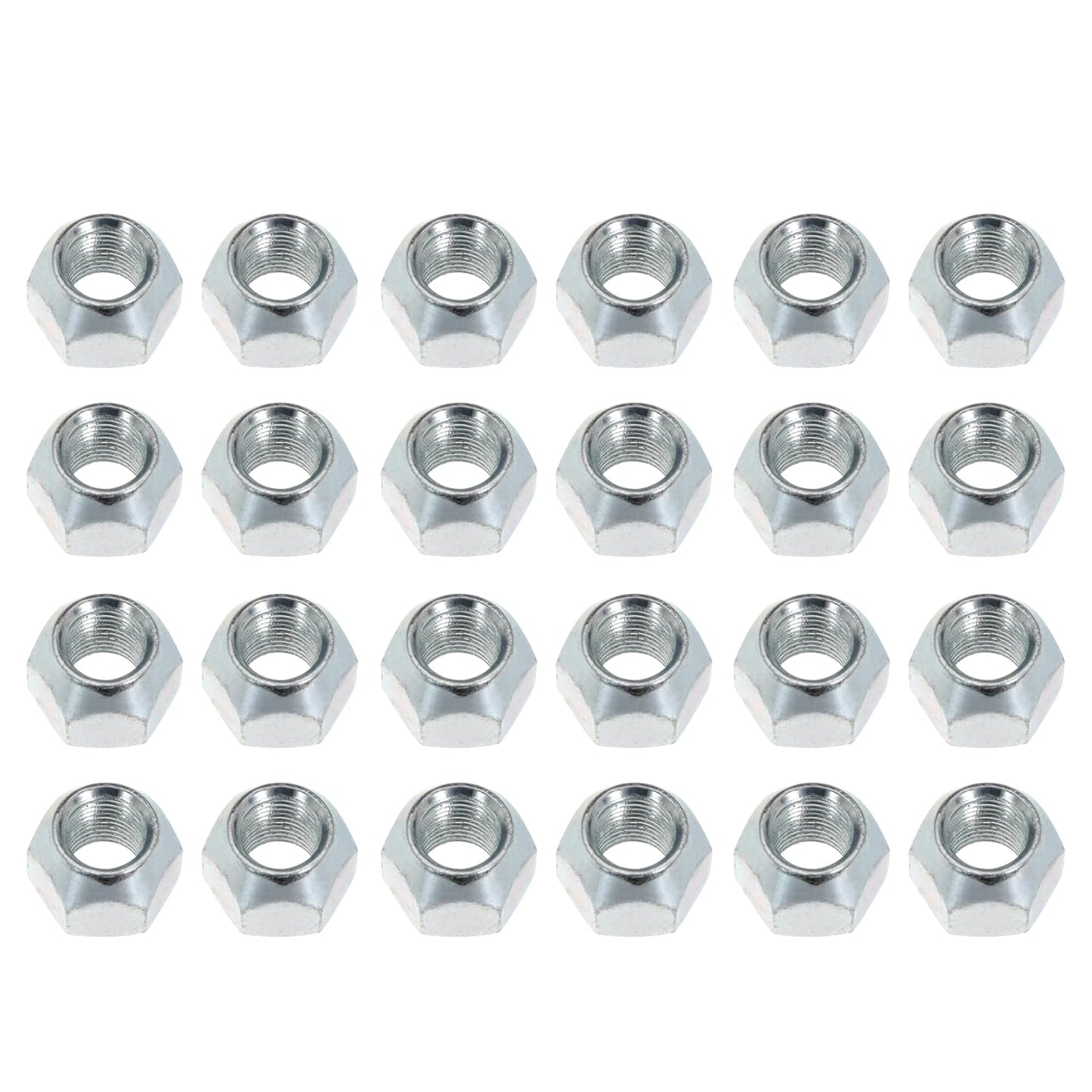 24Sets 1/2-20 Inch Wheel Stud with Nuts for Trailer for Lippert Axles 3500 lb for Dexter 4400 lb with 1/2"-20 UNF Thread Size