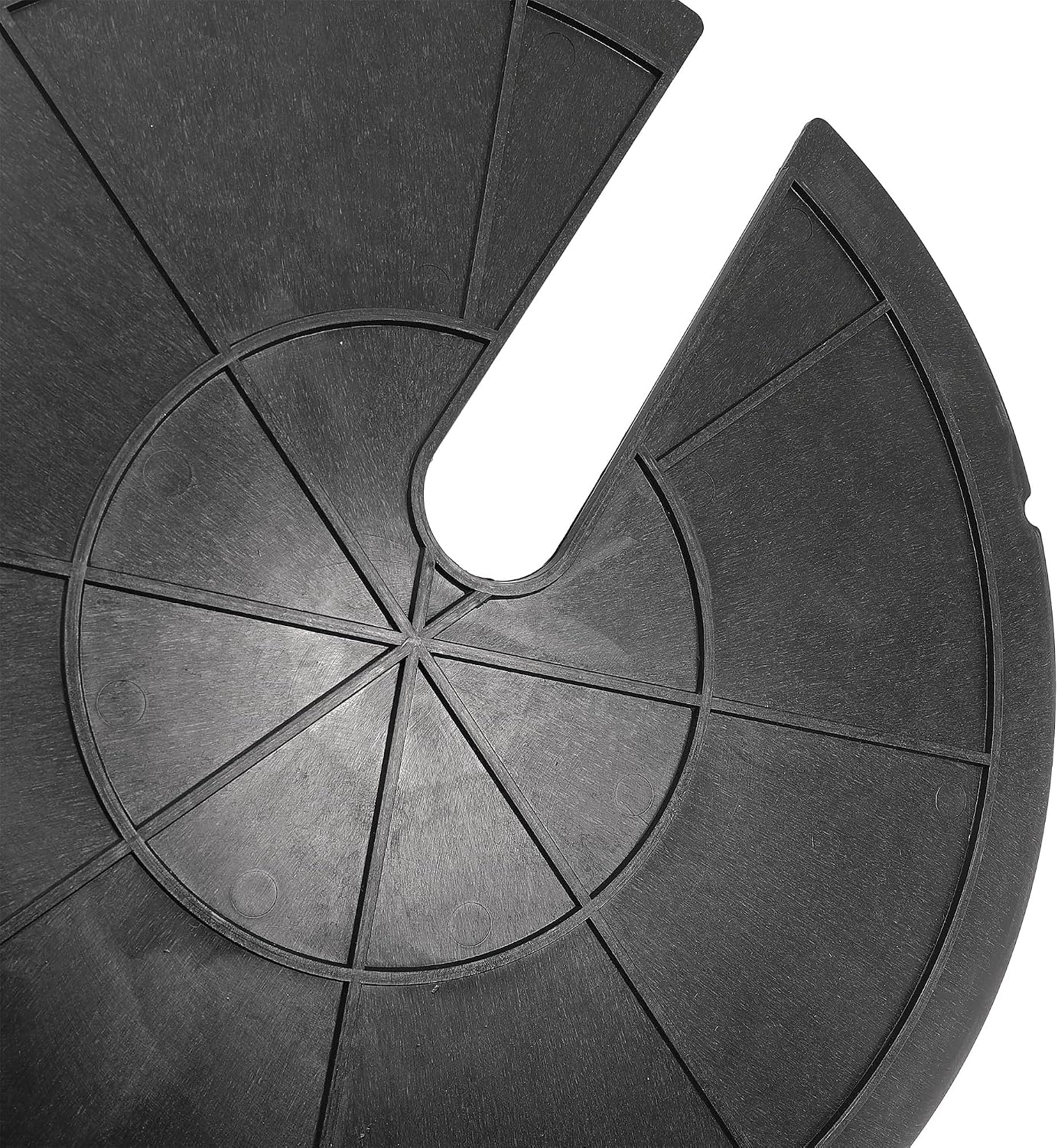 17.71 Inch Plastic Sump Pump Cover - Sump Basin Cover & Septic Tank Lid for Water Pump Basins, Buckets & Outdoor Wells (Pack of 1)