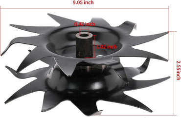 Power Tiller Tines for Mantis 1622 7222 7225 7260 7261 7262 7920 Cultivators