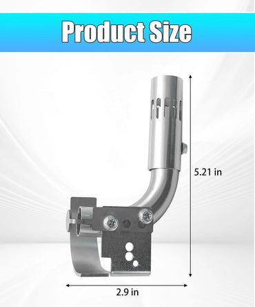 91638 Main Burner Tube Fit for Dometic Atwood 6 Gallon RV Water Heater GC6AA-XE