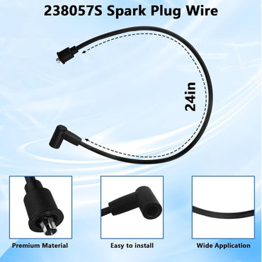 Coil Spark Plug Wire Replace 238057S for Kohler K91 K141 K161 K181 K241 K321