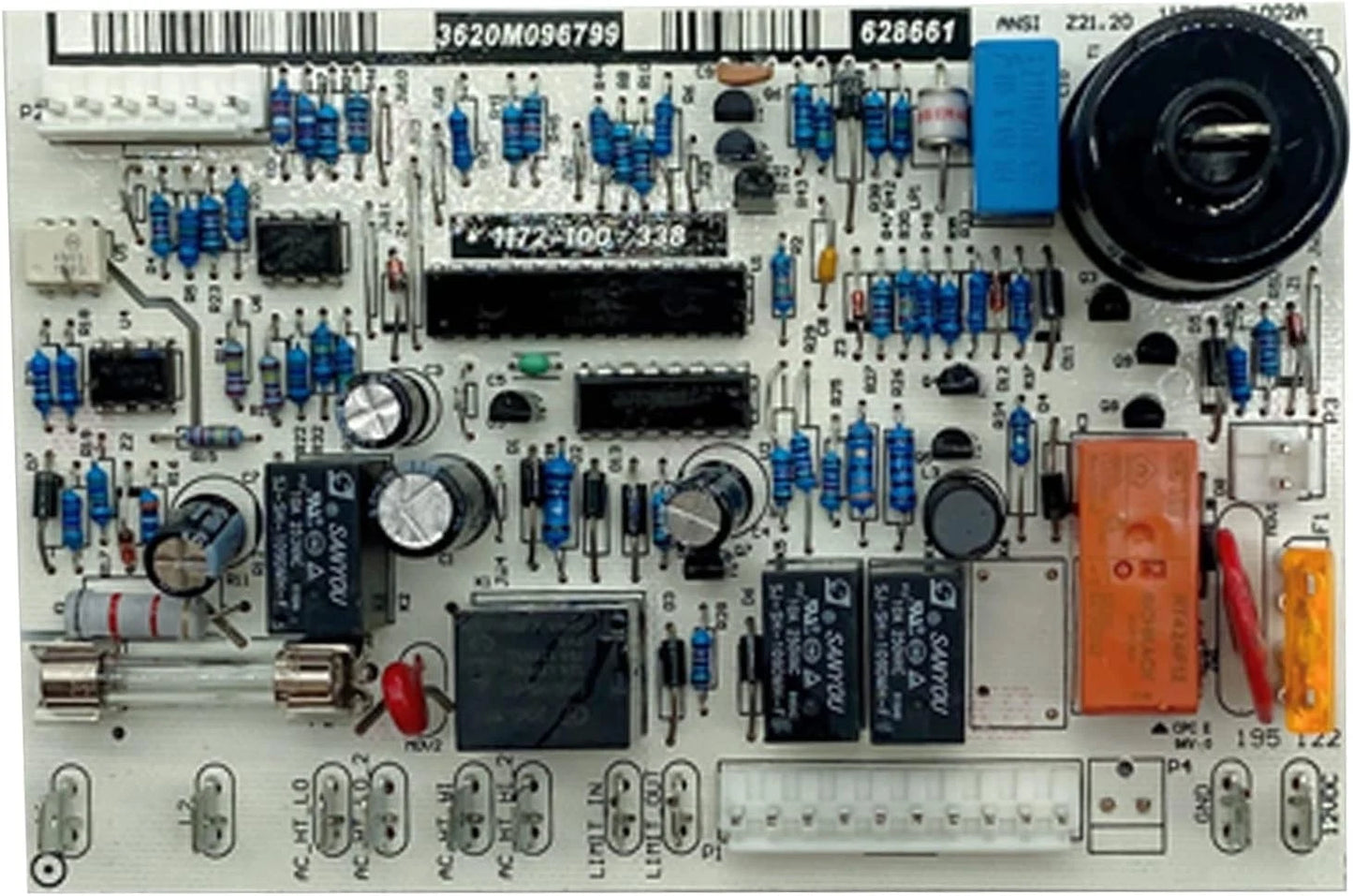 628661 Refrigerator Power Circuit Board Kit Fits for 2006-2019 N41X N51X Series