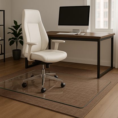 Tempered Glass Chair Mat