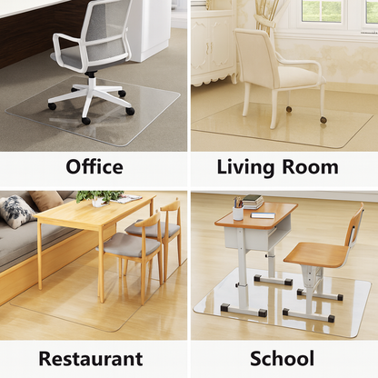 Tempered Glass Chair Mat