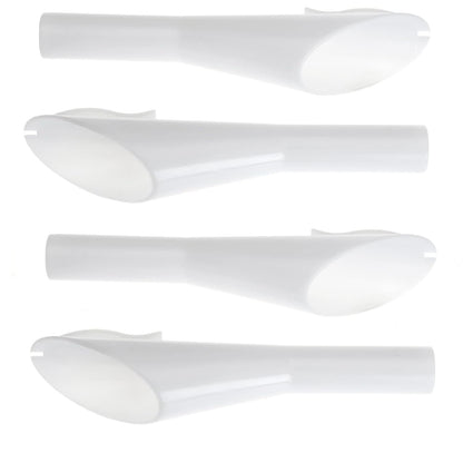 Fuel Filler Gas Tank Funnel Tube Replace 8U5A17B068AD 8U5Z17B068A 8U5Z17B068B for Ford F150 Focus for Lincoln Fuel Tank Filler Tube Neck Sleeve (4 PCS)