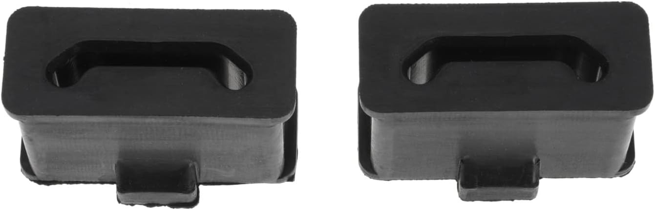 Muffler Mount Set For Harley-Davidson FL FLT FLHT FLHR FLHX FLTR Trike Touring Road King Road Glide Street Glide Electra Glide 1985-2017 Replace 20193 65724-85 2PCS Black