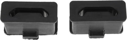 Muffler Mount Set For Harley-Davidson FL FLT FLHT FLHR FLHX FLTR Trike Touring Road King Road Glide Street Glide Electra Glide 1985-2017 Replace 20193 65724-85 2PCS Black