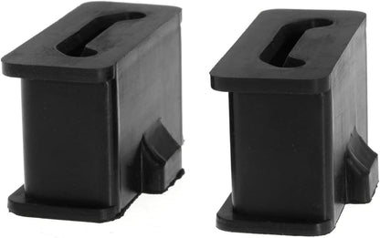 Muffler Mount Set For Harley-Davidson FL FLT FLHT FLHR FLHX FLTR Trike Touring Road King Road Glide Street Glide Electra Glide 1985-2017 Replace 20193 65724-85 2PCS Black