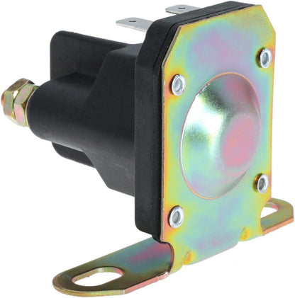 12V Starter Solenoid for Cub Cadet LT1042 LT1045 LT1046 LTX1050 MTX1050 for John Deere LA105 LA110 LA115 LA120 LA125 LA135 D110 D120 D125 D130 Lawn Mower Tractor Replace 725-04439 AM138068 435-151